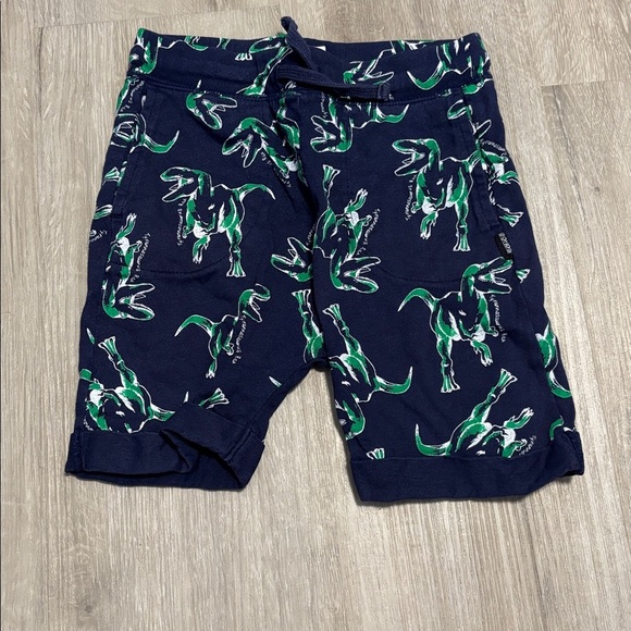 Bonds Kids Navy and Green Dinosaur Shorts - Picture 1 of 1